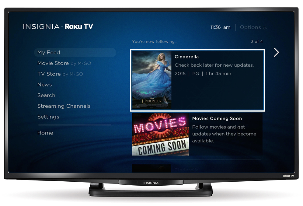 insignia roku tv audio out